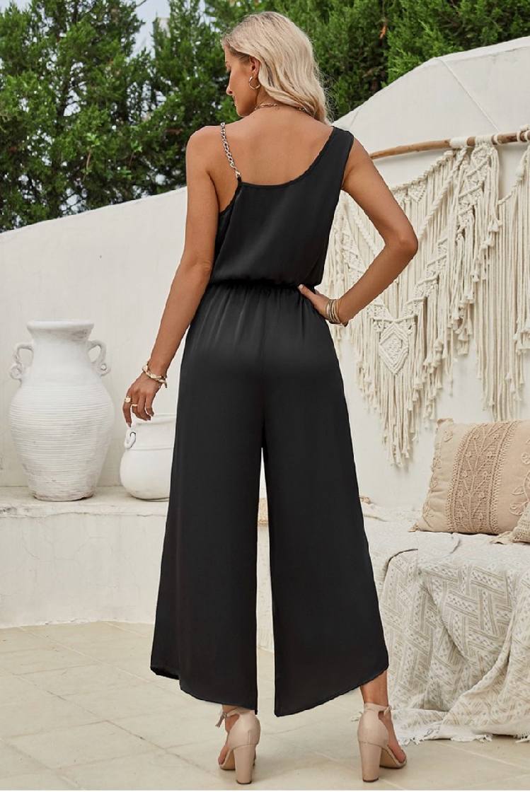 Say You Will Silk Jumpsuit