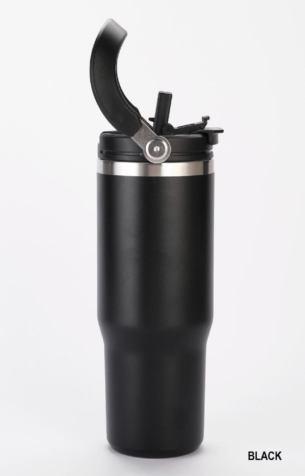 30 OZ Stainless Steel 2 Way Flip Tumbler