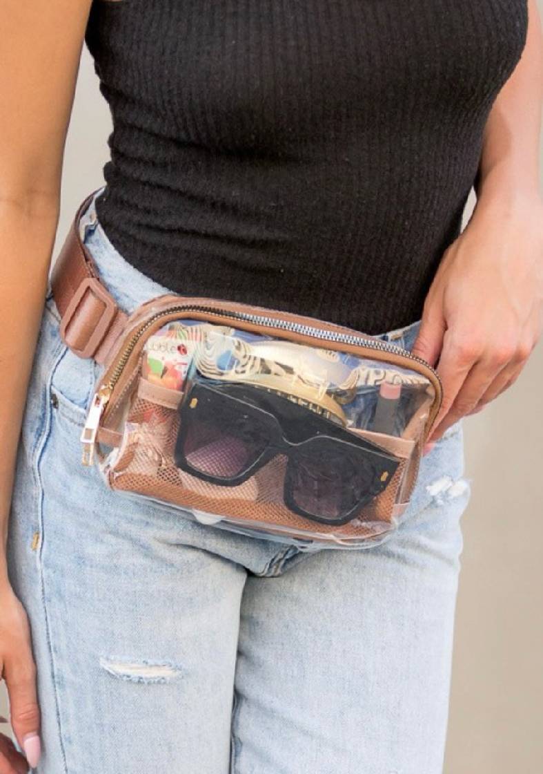 Juni Clear Stadium Belt Bum Bag Fanny Pack