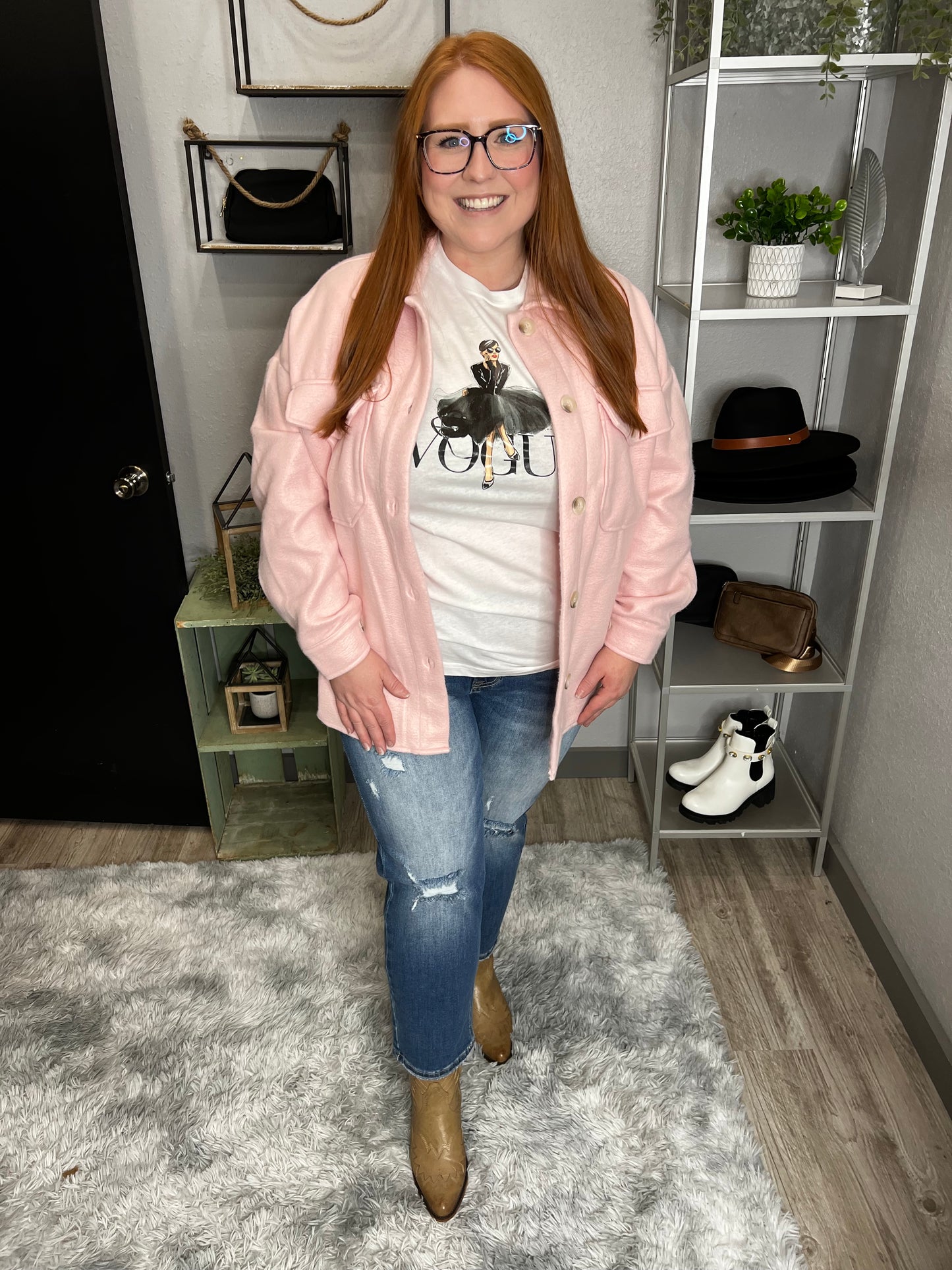 Cozy Button Down Jacket