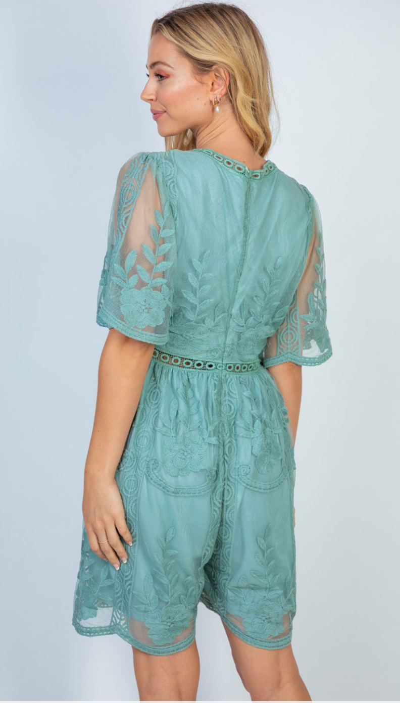 Endless Beauty Lace Romper