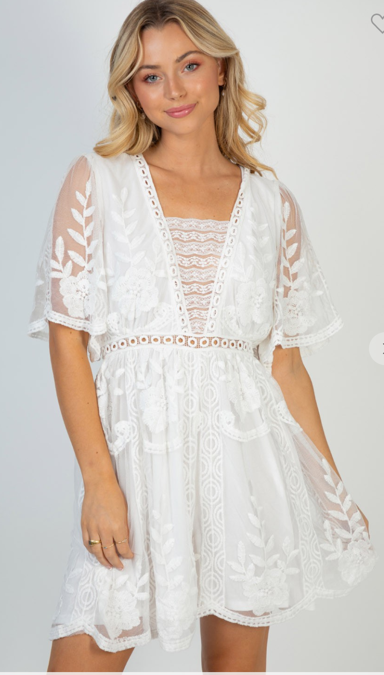 Endless Beauty Lace Romper