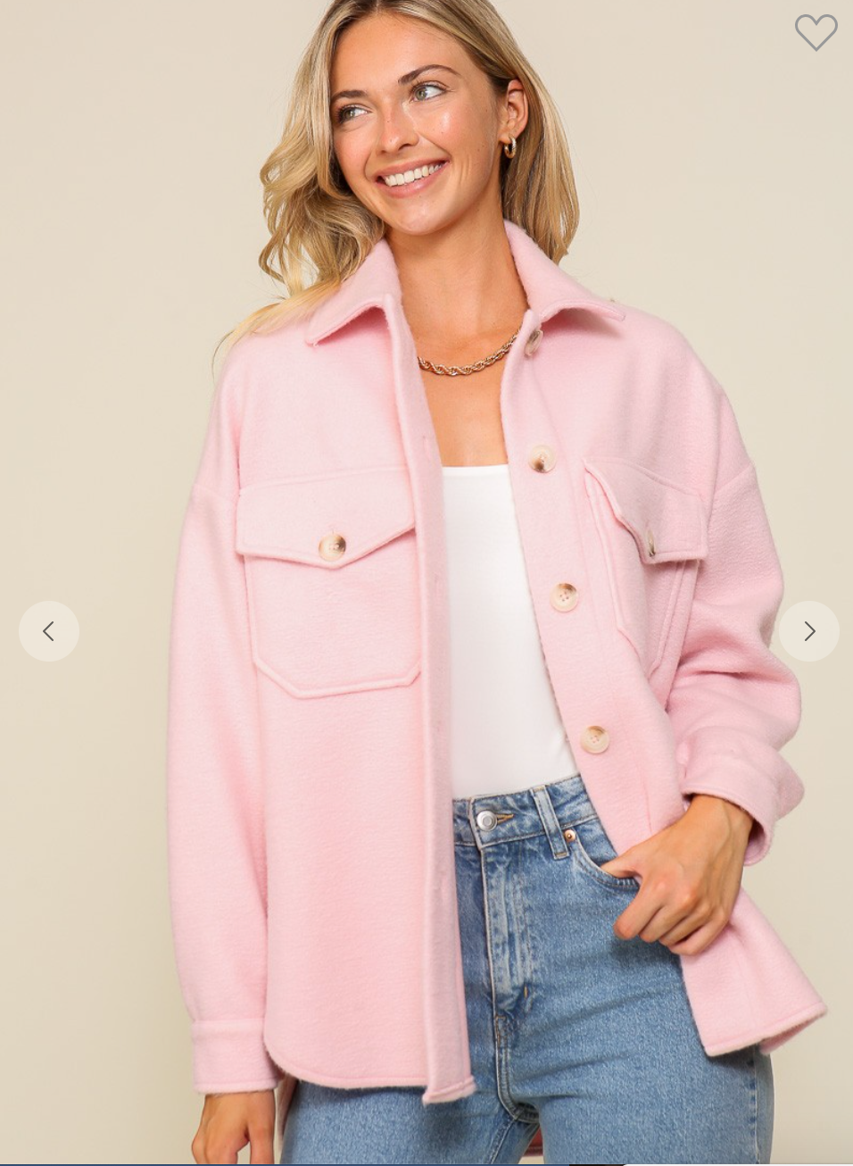 Cozy Button Down Jacket