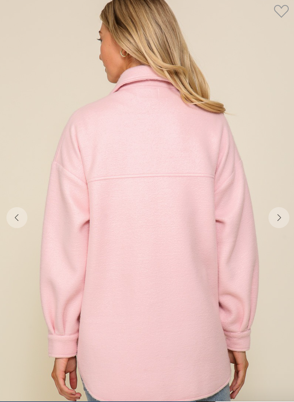 Cozy Button Down Jacket
