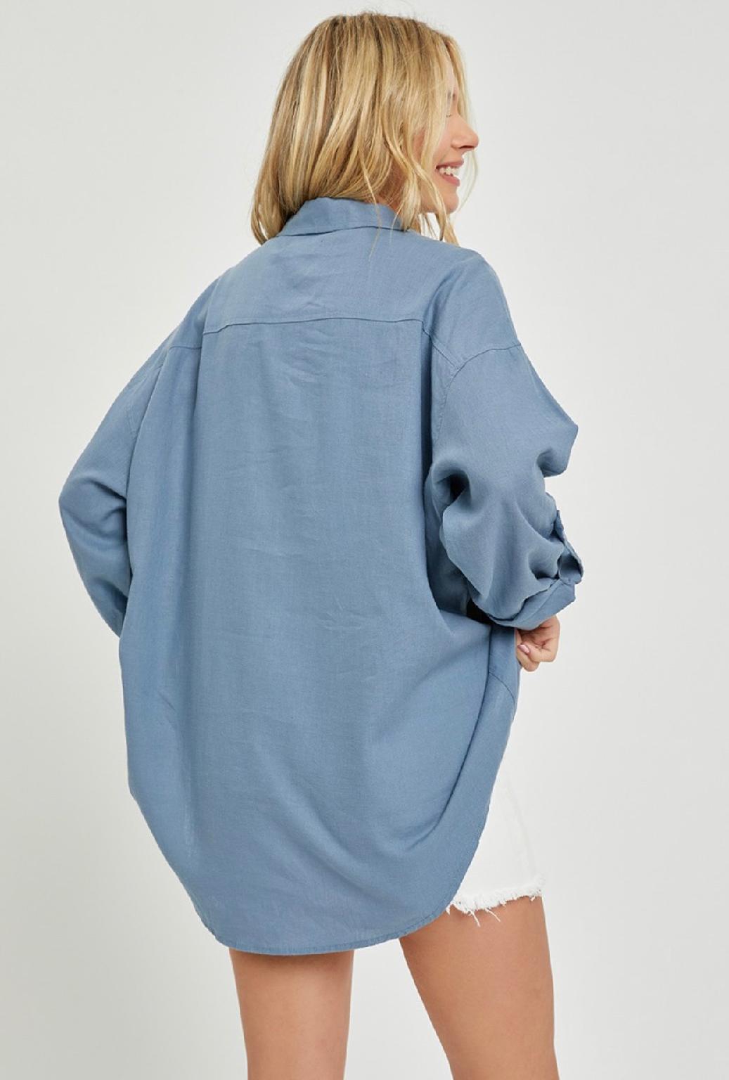 New Day Oversized Linen Shirt