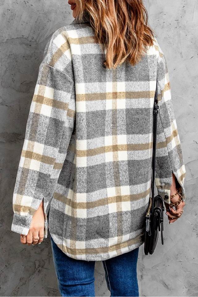 Parker Plaid Print Shacket