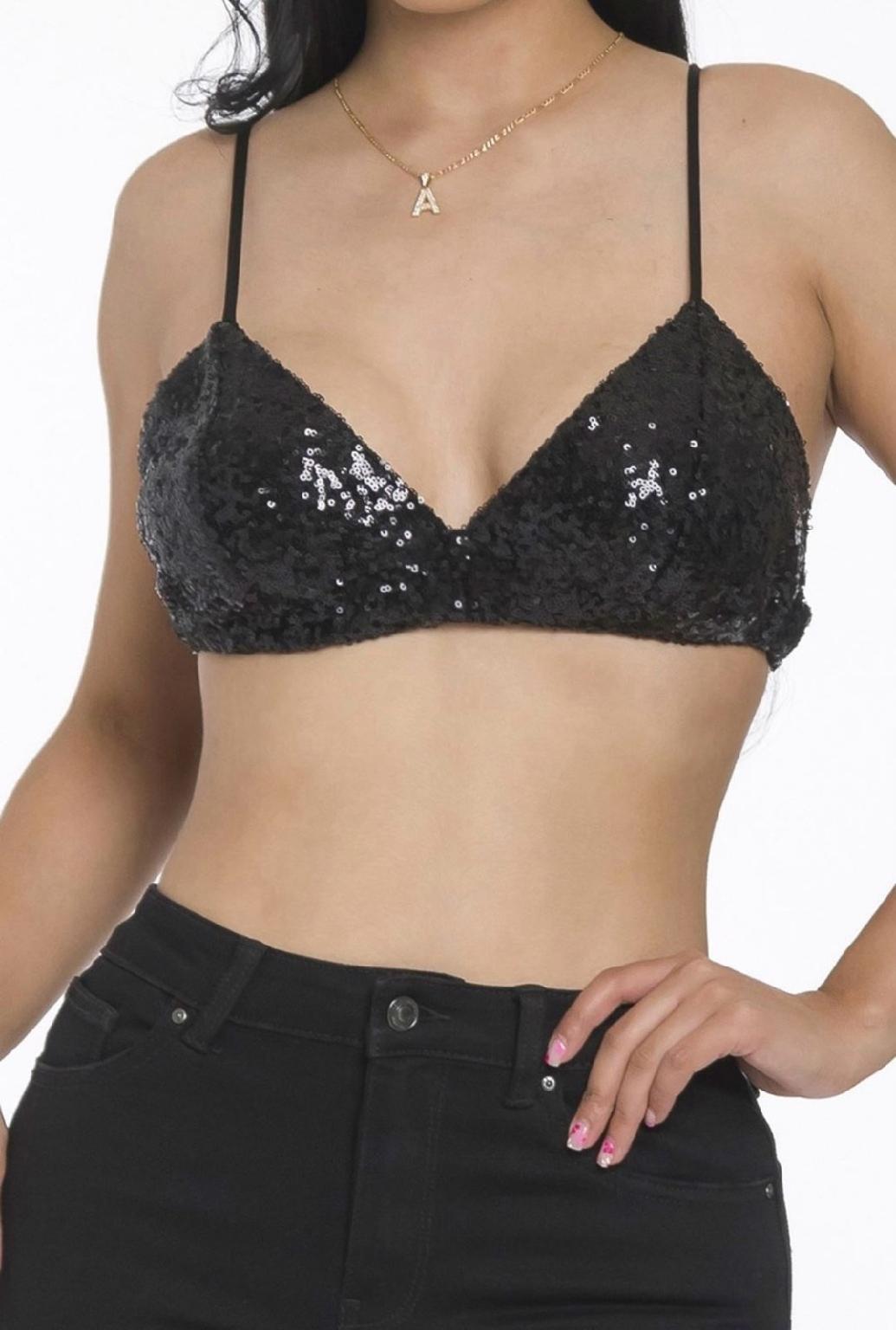 Sequin Bra Top