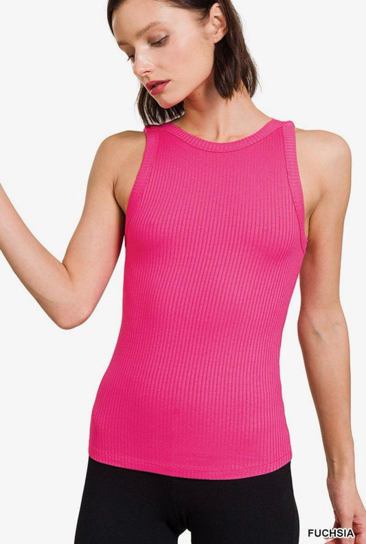 Soft Ribbed Tank Top