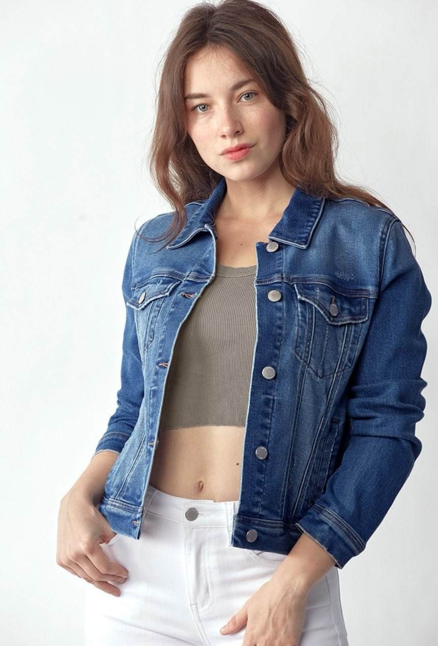 Risen Soft Washed Classic Denim Jacket