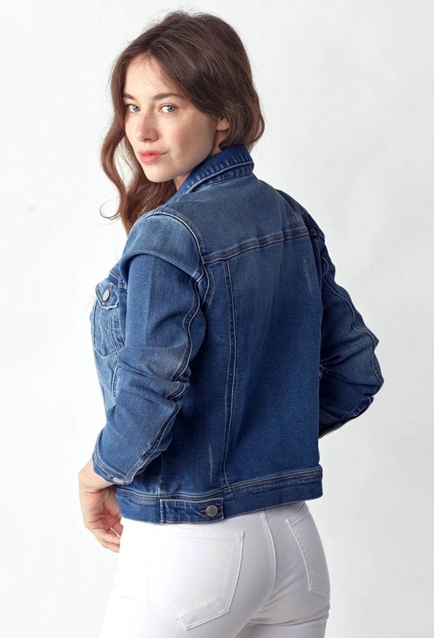 Risen Soft Washed Classic Denim Jacket