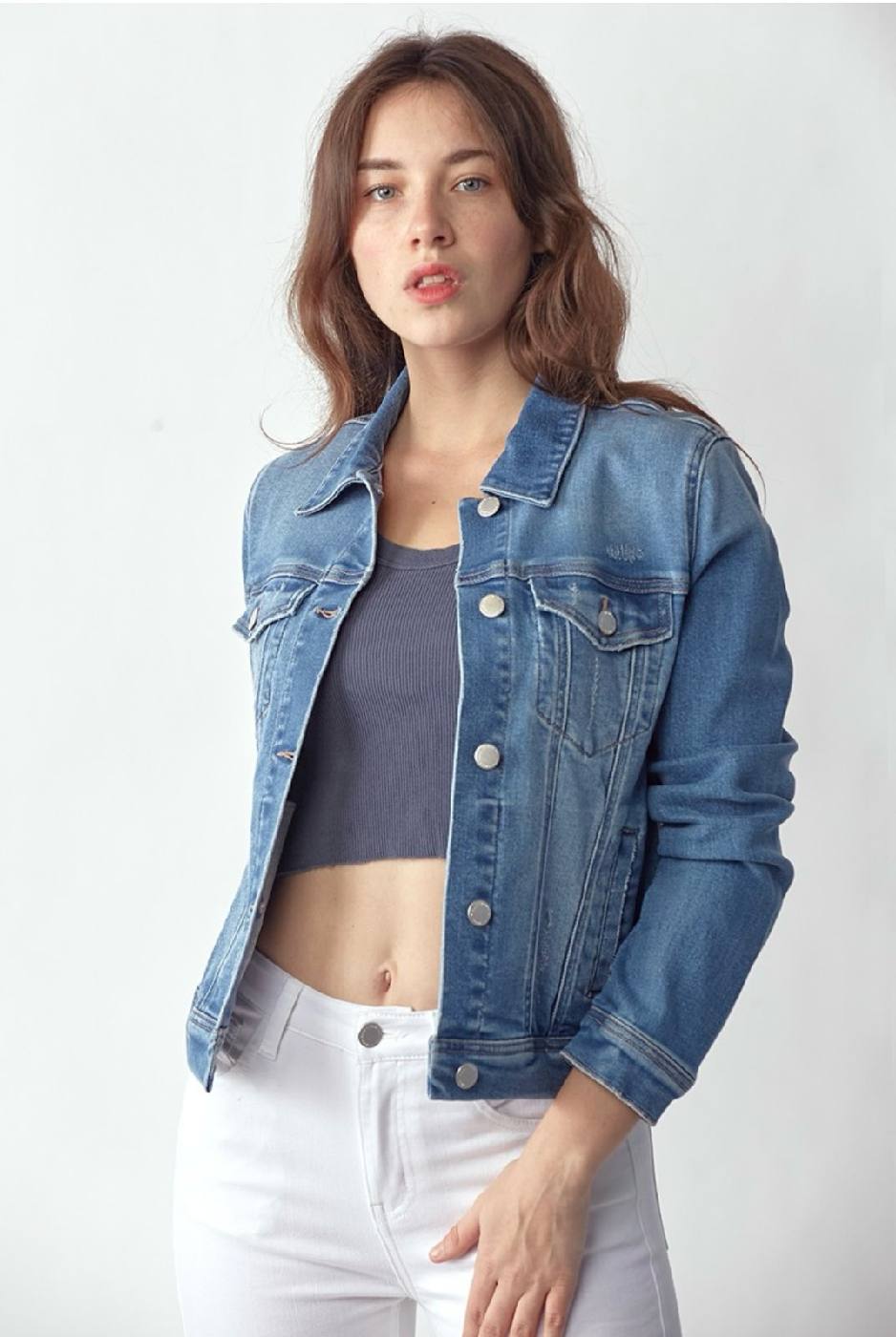 Risen Vintage Washed Denim Jacket