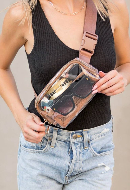 Juni Clear Stadium Belt Bum Bag Fanny Pack