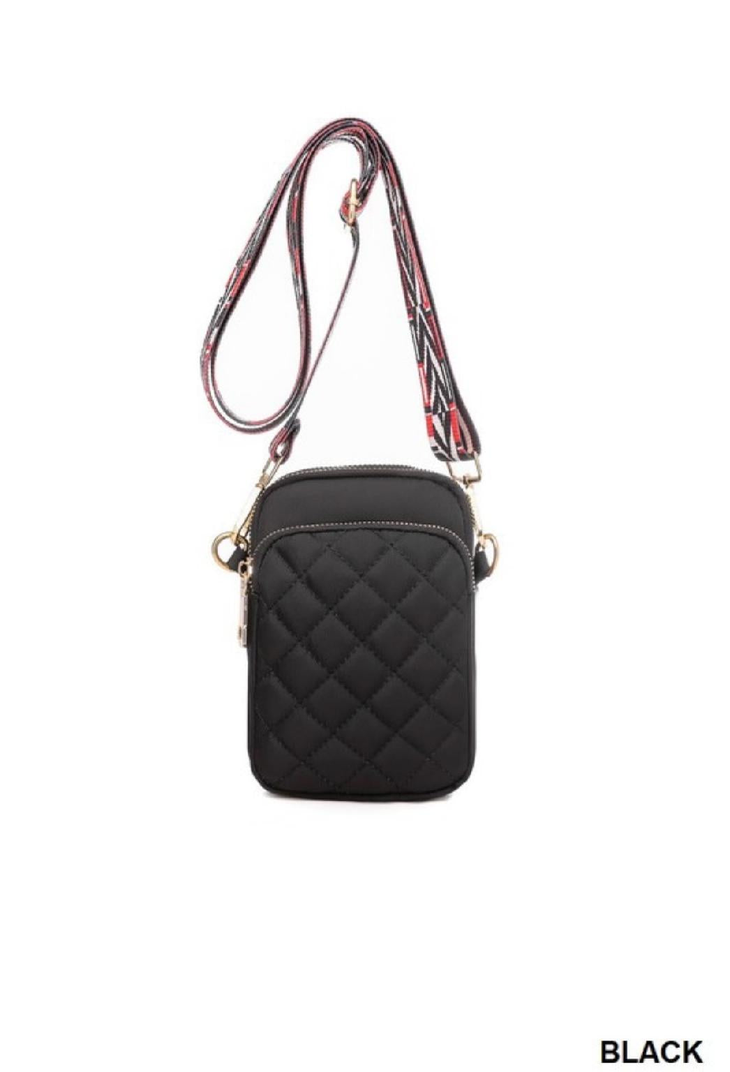 Guitar Strap Tori Quilted Crossbody Sling Bag