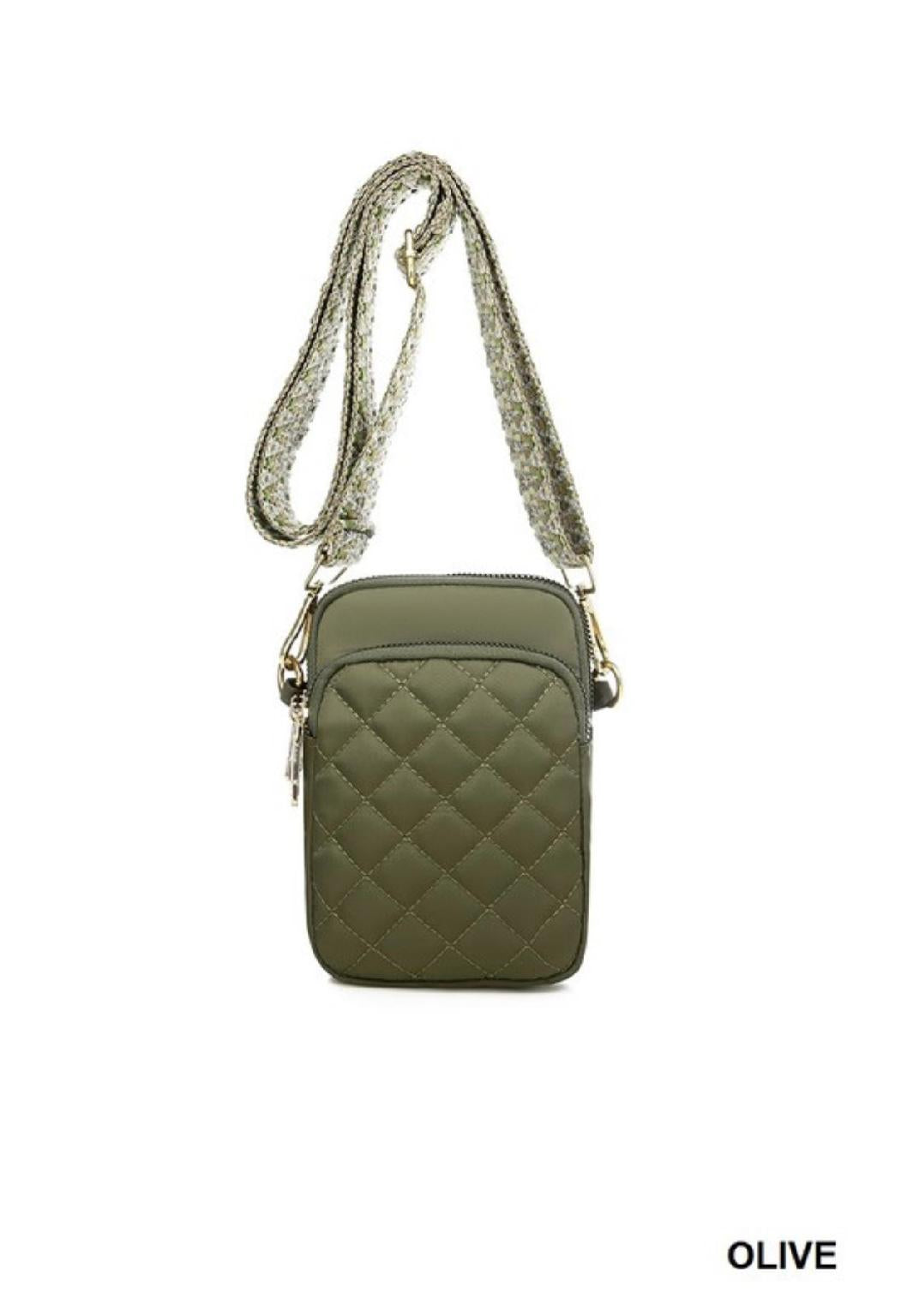 Guitar Strap Tori Quilted Crossbody Sling Bag