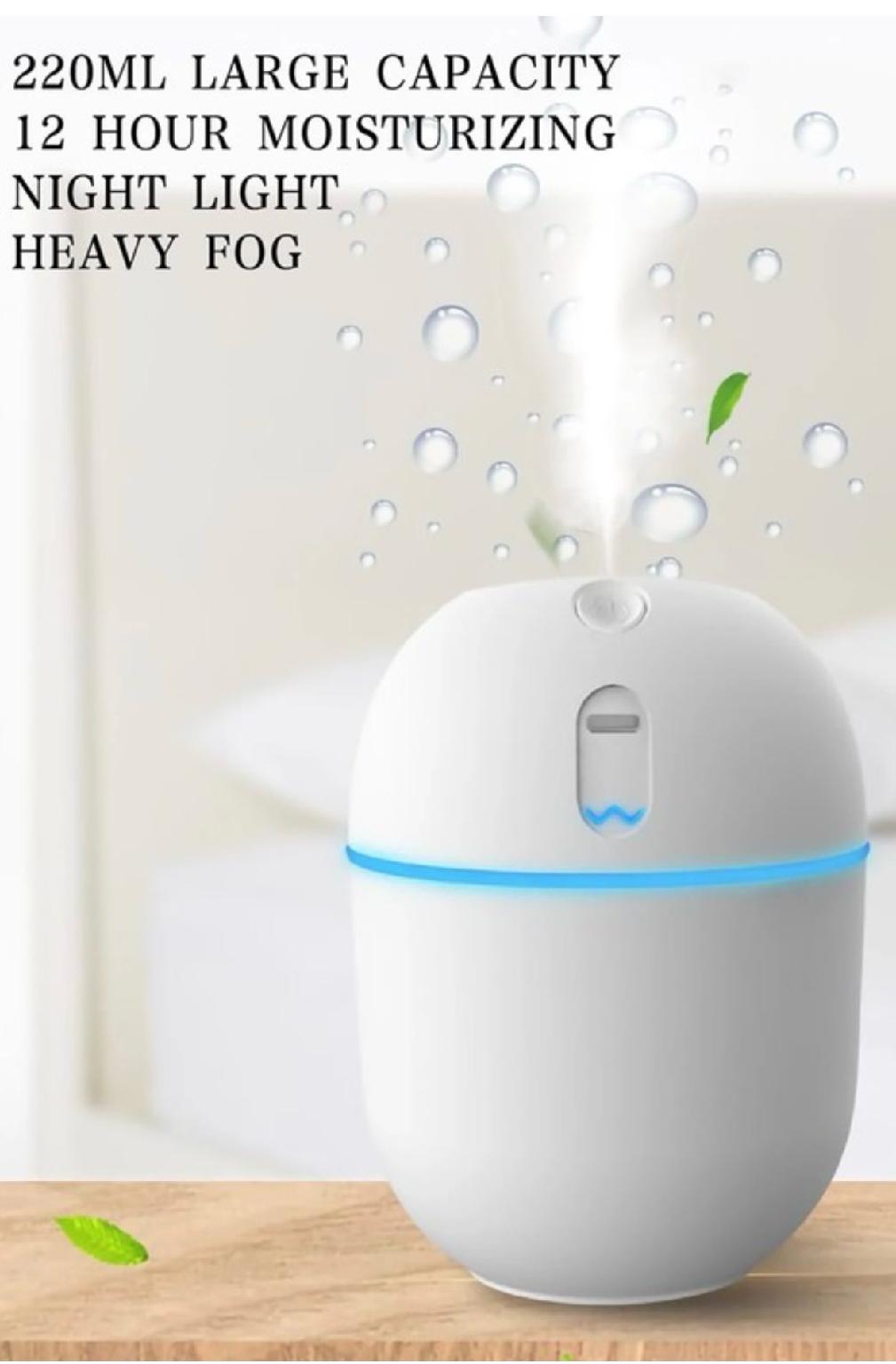 Mini 220ML Portable USB LED Diffuser Humidifier