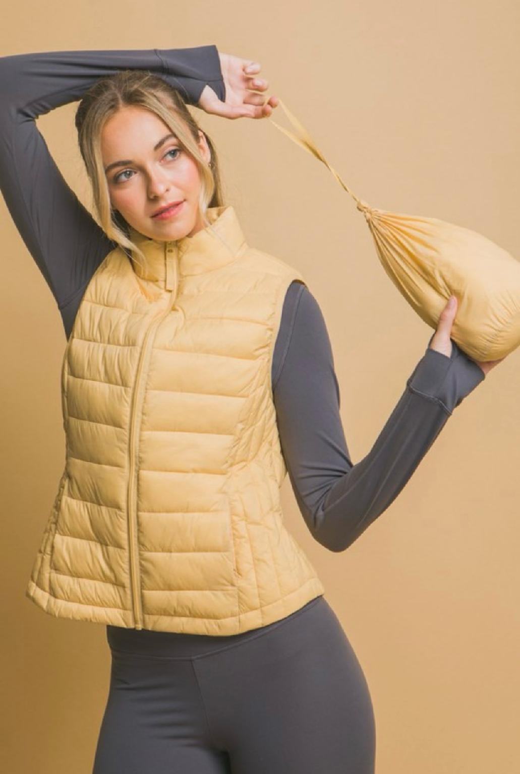 Ultra Lightweight Padded Puffer Vest