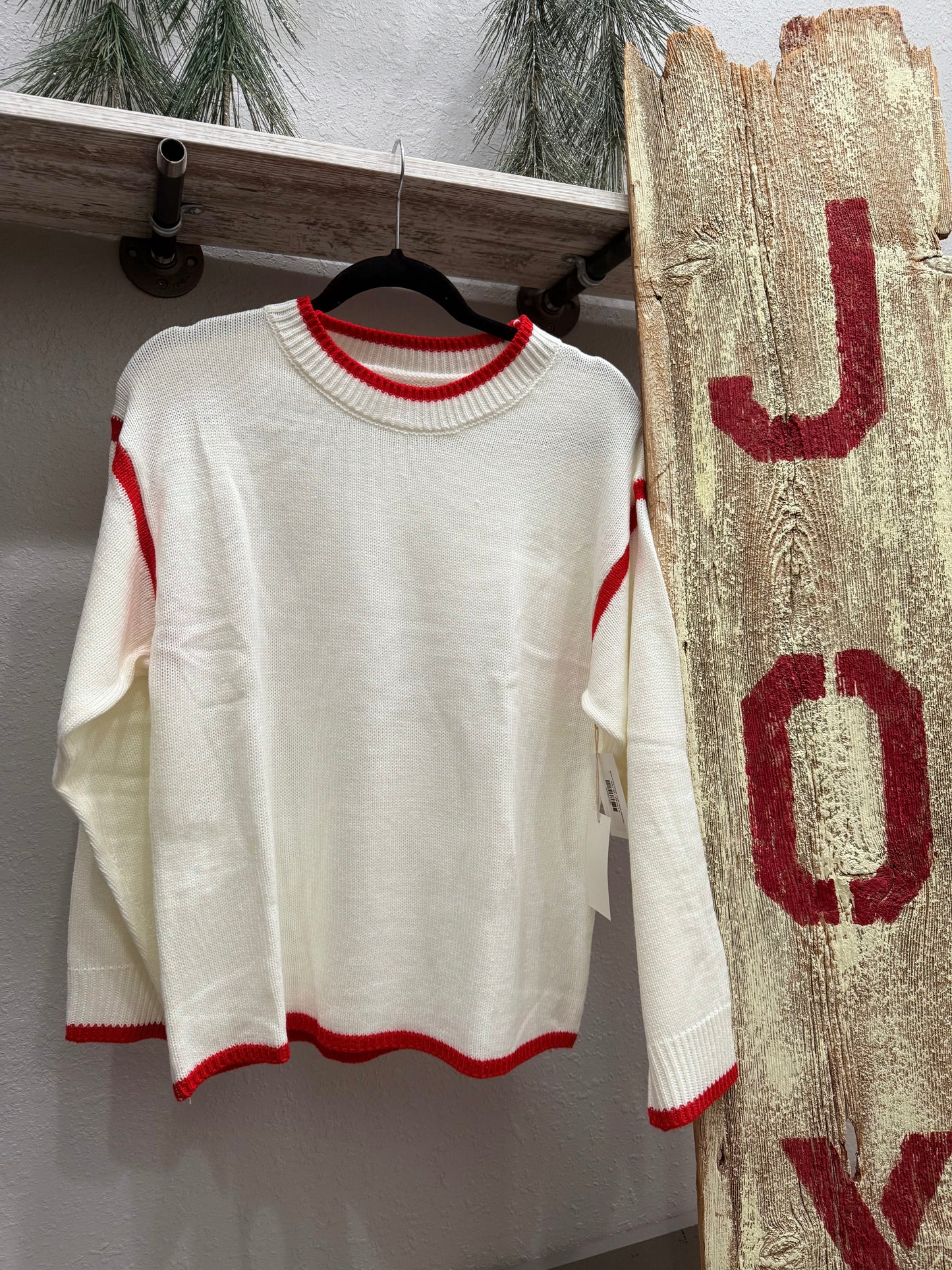 Blair Color Block Crew Neck Sweater