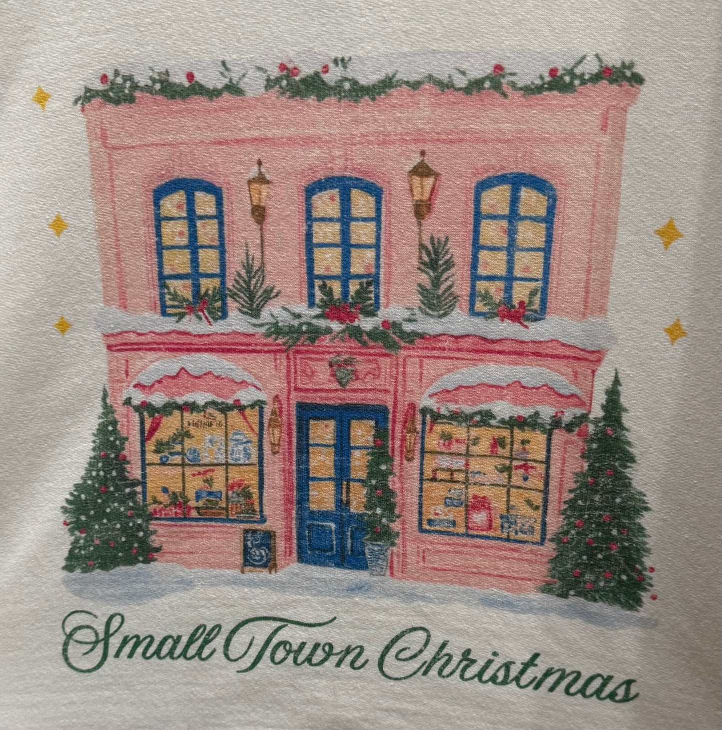 Small Town Christmas Graphic Sweatshirt