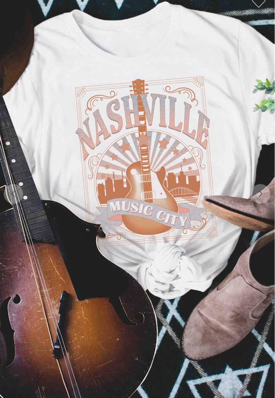 NASHVILLE Graphic Short Sleeve T-Shirt