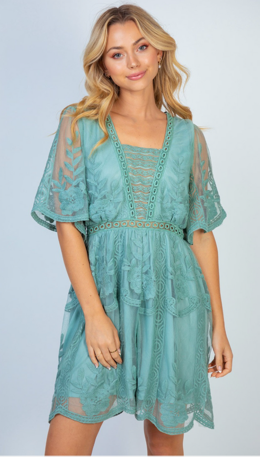 Endless Beauty Lace Romper