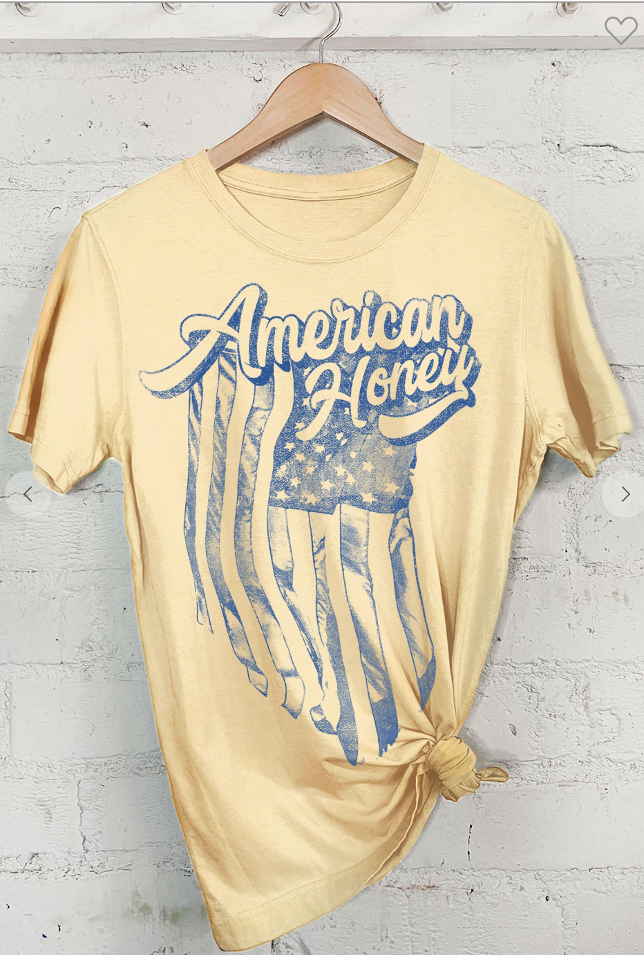 American Honey Flag Graphic T-Shirt