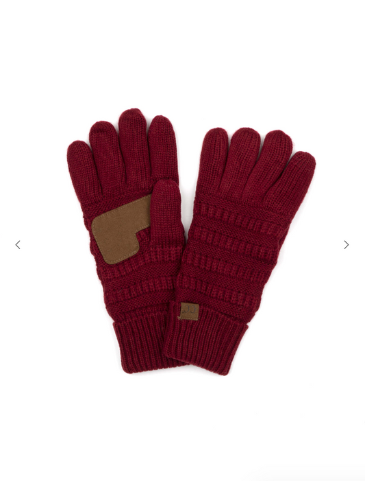 CC Fleece-Lined Touchscreen Gloves