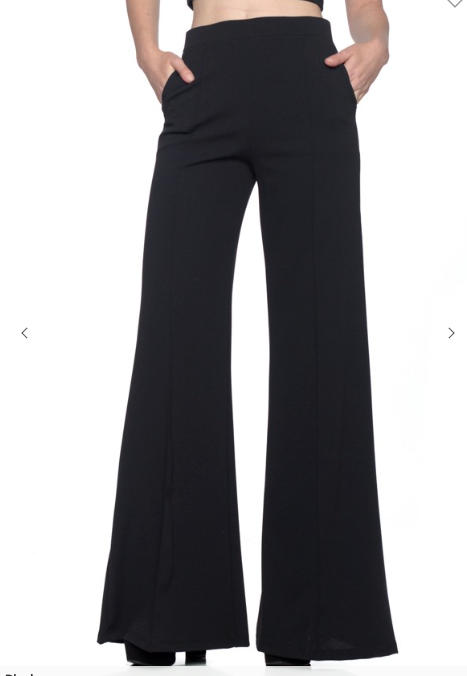 Black Wide Leg Pants