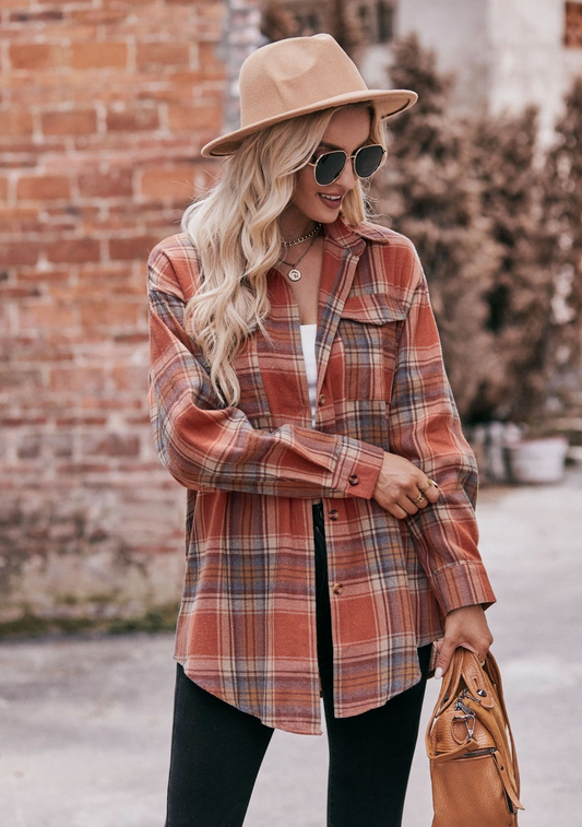 Plaid Button Down Shirt