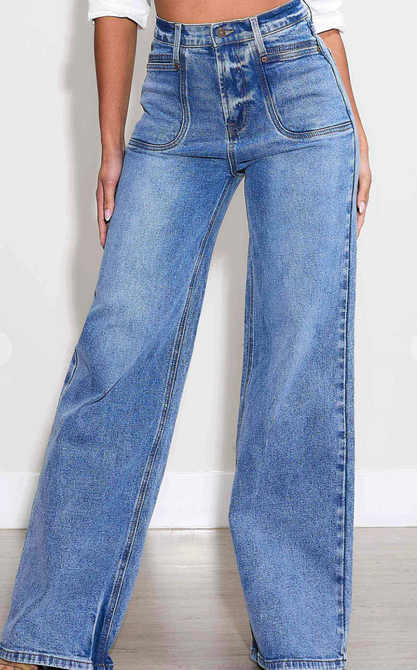 Rowan Wide Leg - Rigid With Comfort Stretch