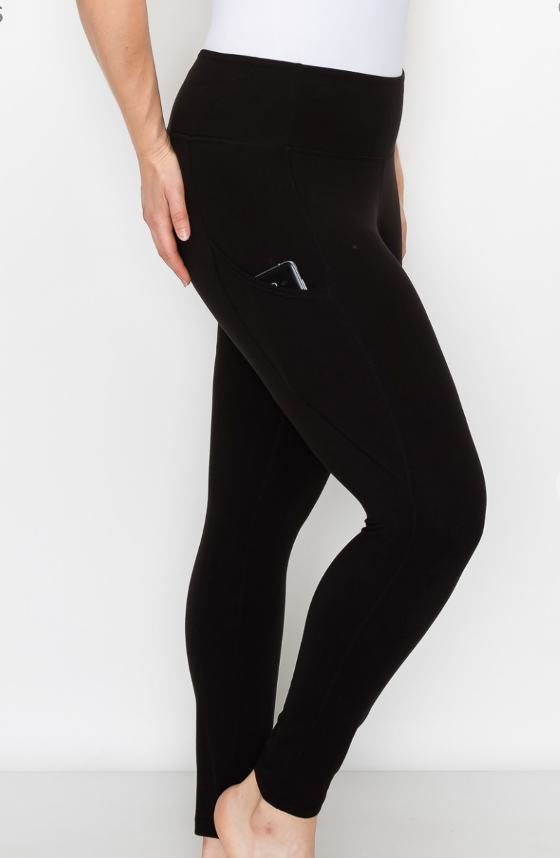 Plus Buttery Soft Leggings With Pockets