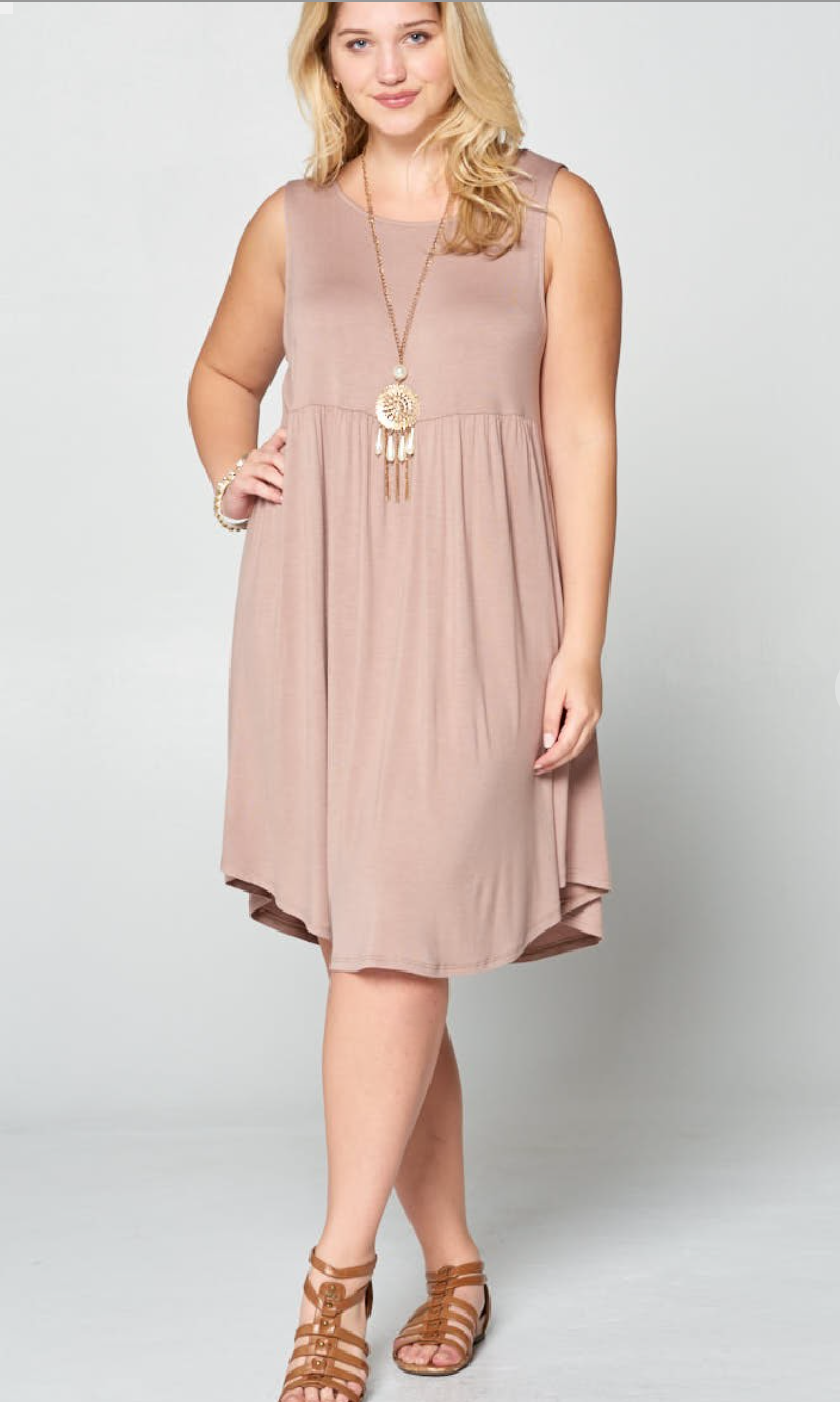 Plus Everyday Short Swing Dress