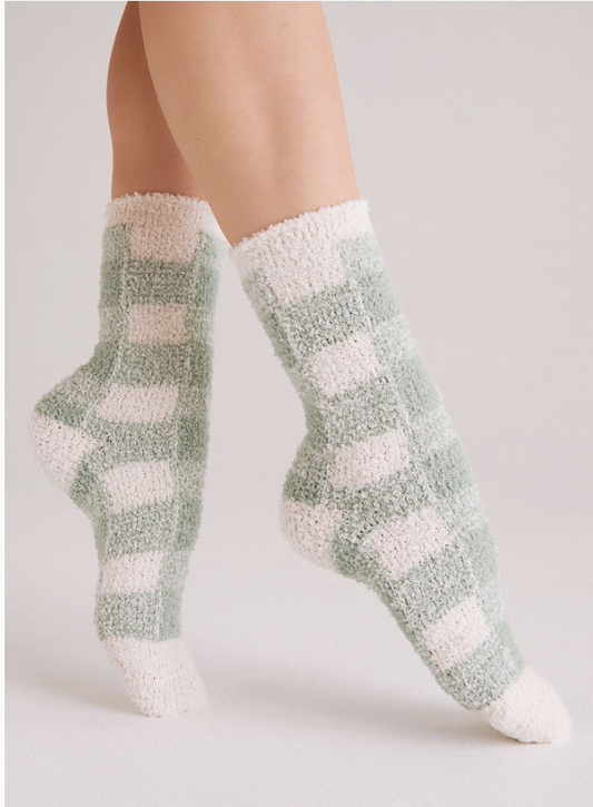 Z Supply Checker Plush Socks