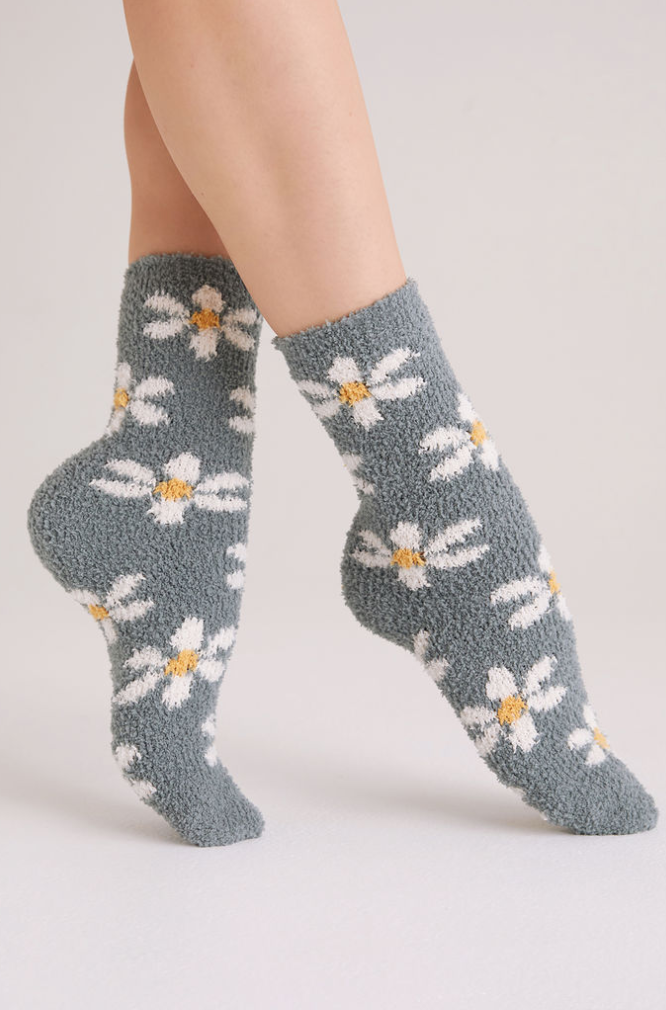 2-Pack Z Supply Daisy Plush Socks