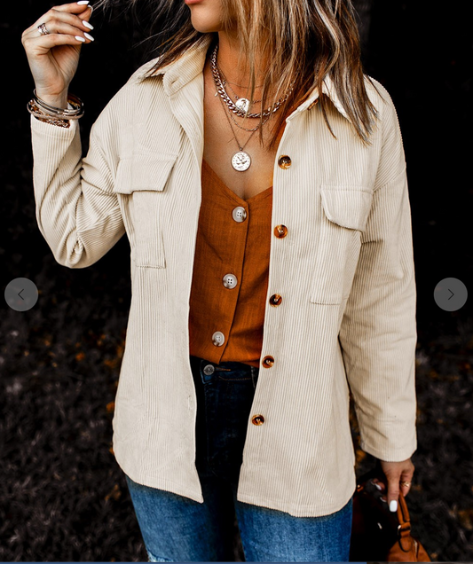 Riley Ribbed Shacket