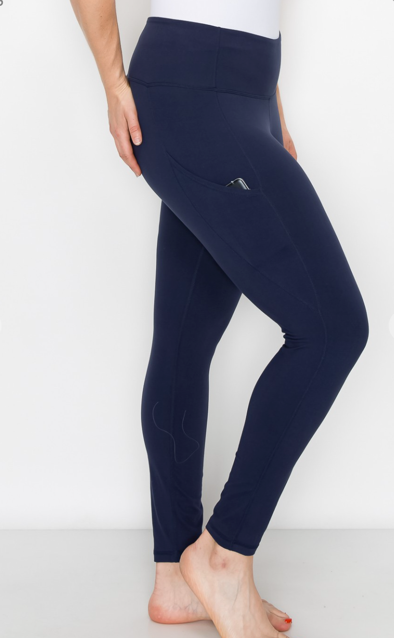 Plus Buttery Soft Leggings With Pockets