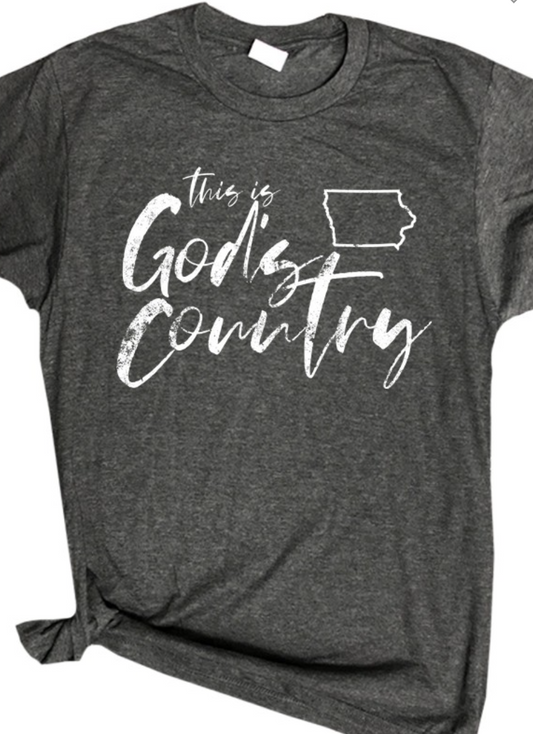 Gods Country Iowa T-Shirt