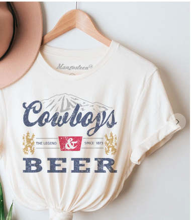 Cowboys & Beer T-shirt